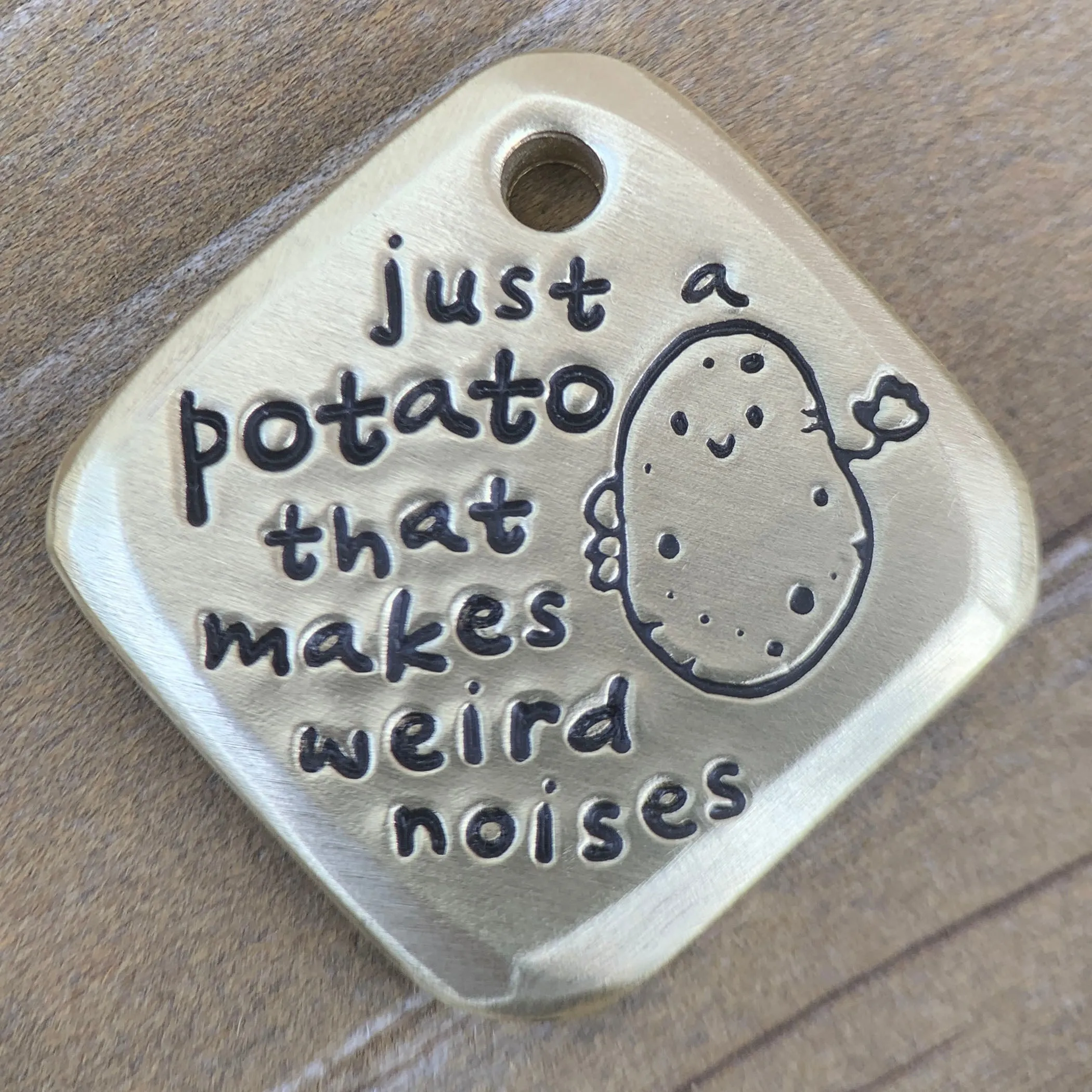 1.1" brass - noisy potato 3