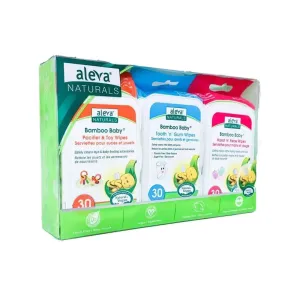 Aleva Naturals® Bamboo Baby® Daily Essentials Wipes Pack