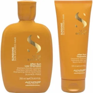 Alfaparf Milano Semi Di Lino Sunshine After Sun Low Shampoo 250ml & Treatment 200ml Twin