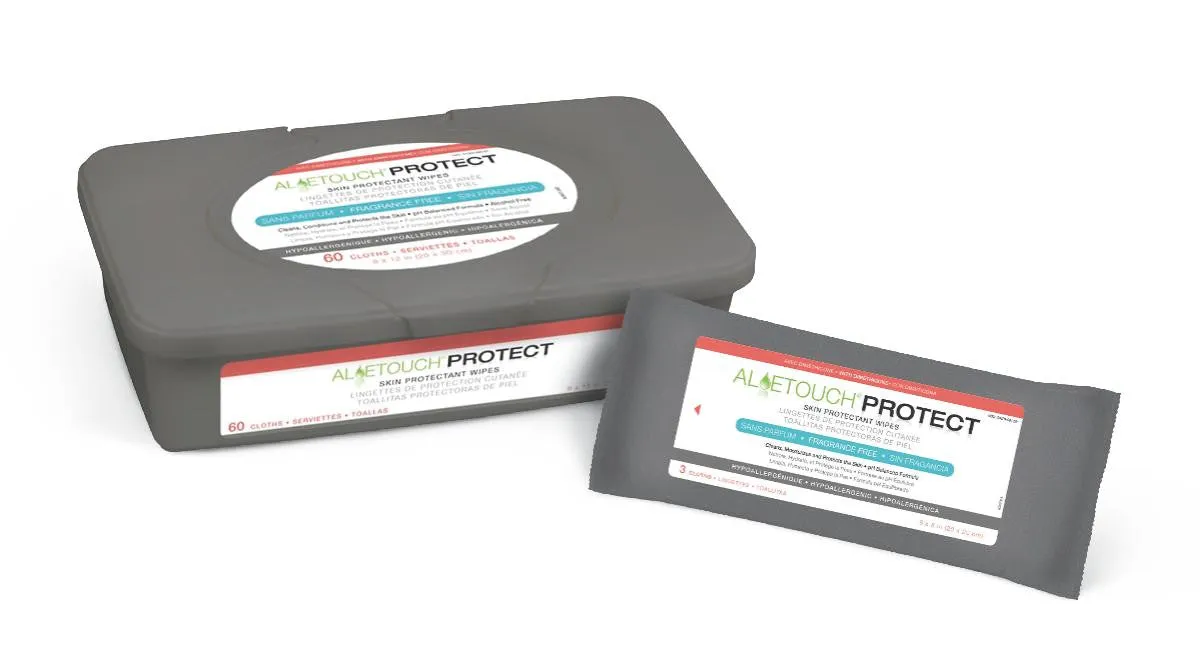 Aloetouch PROTECT Dimethicone Skin Protectant Wipes