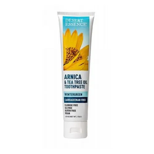 Arnica and Tea Tree Oil Toothpaste 6.25 Oz By Desert Essence