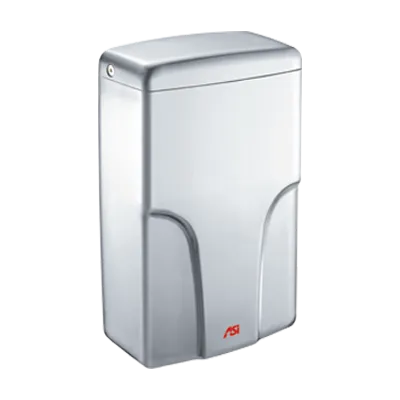 ASI® 0196-1-93 TURBO-Pro™ Hand Dryer -Satin Stainless Steel Cover High Speed HEPA Automatic Surface-Mounted ADA Compliant 120V