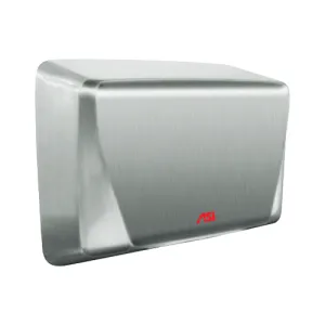 ASI 0199-1-93 TURBO ADA - Automatic High-Speed Hand Dryr (115-120V) Satin Stainless, Surface Mounted