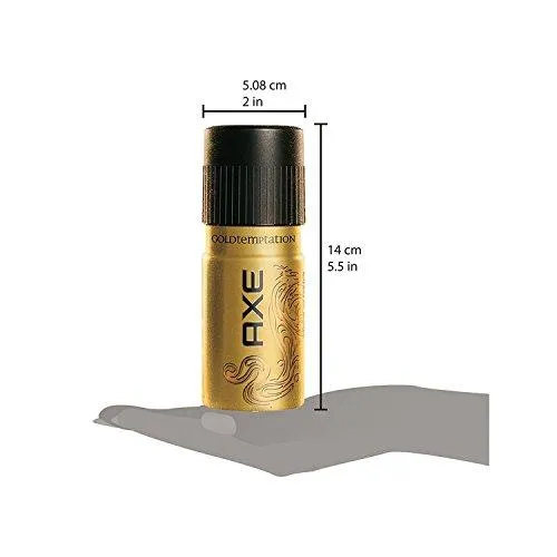 Axe Gold Temptation Deo, 150ml