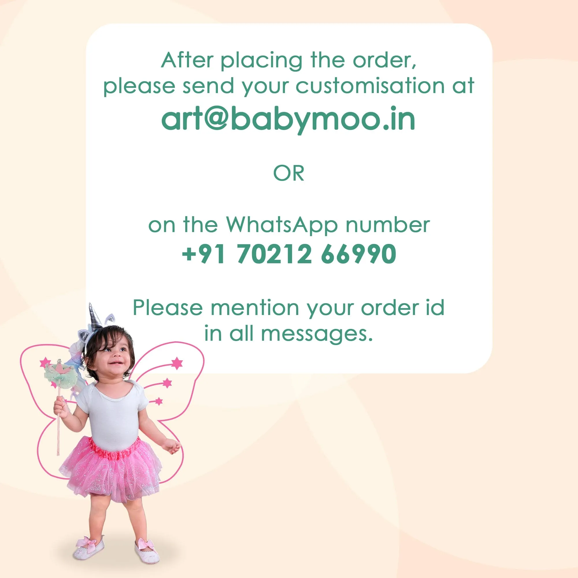 Baby Moo Welcome to Jungle 48 Gift Card Pack Personalised Wish Tags - Mint Green