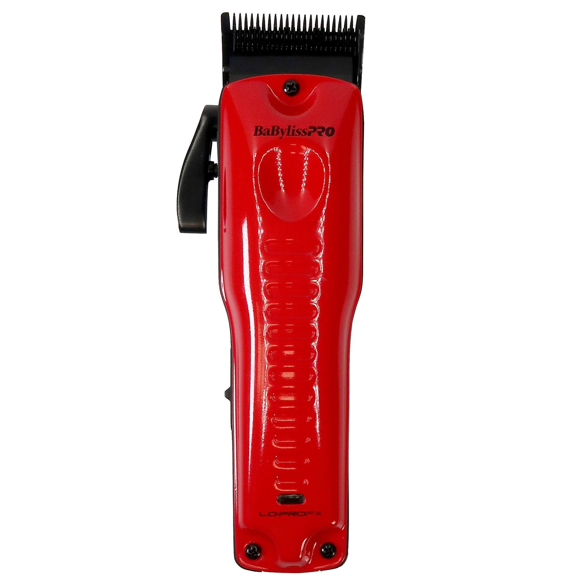 BaByliss Pro Limided Edition LO-PRO FX Cordless Clipper (Van Da' Goat) #FX825RI with BaByliss Pro Barberology Fade Soft Knuckle Neck Brush Red