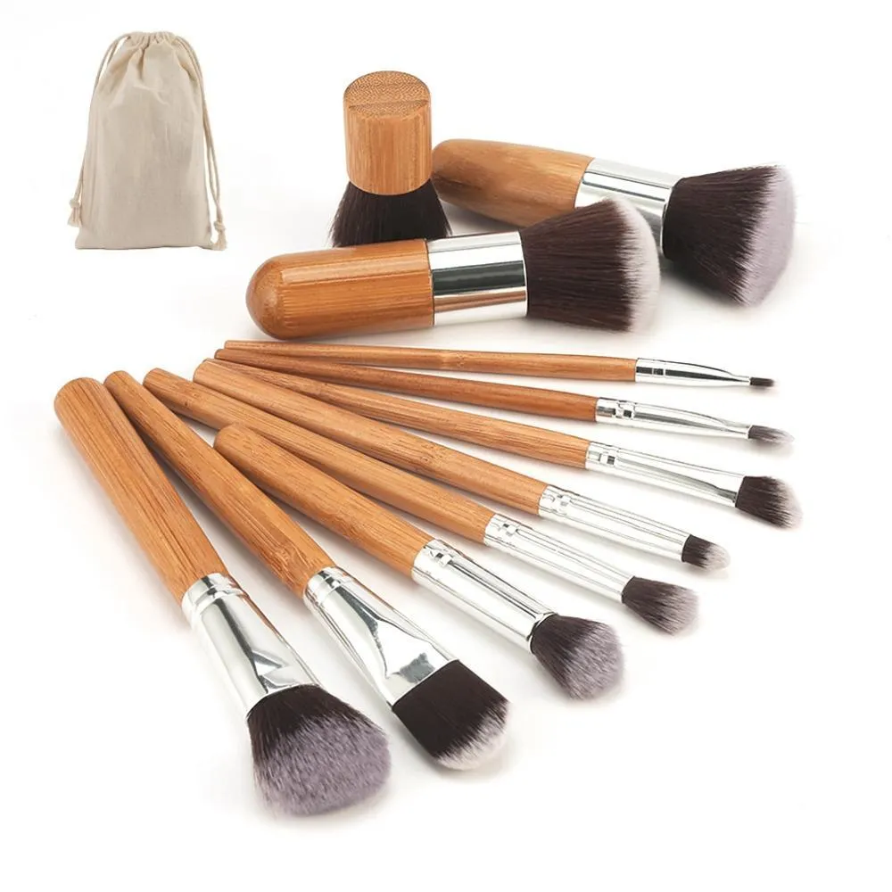 Bamboo Makeup Brushes