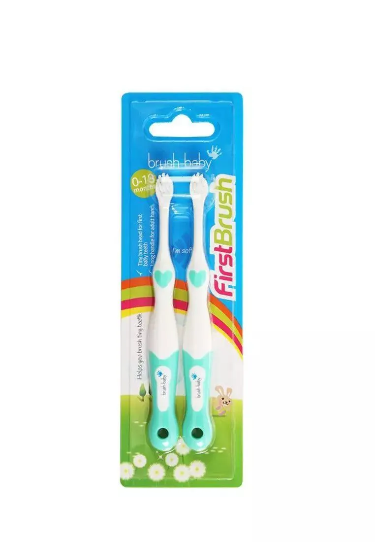 Brush-Baby FirstBrush (2 Pack) 0-18m