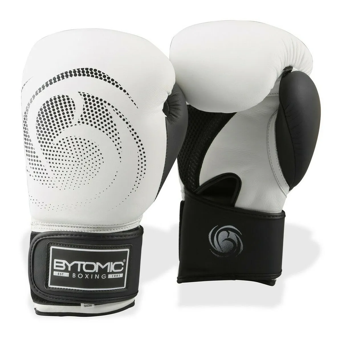 Bytomic Legacy Leather Boxing Gloves White