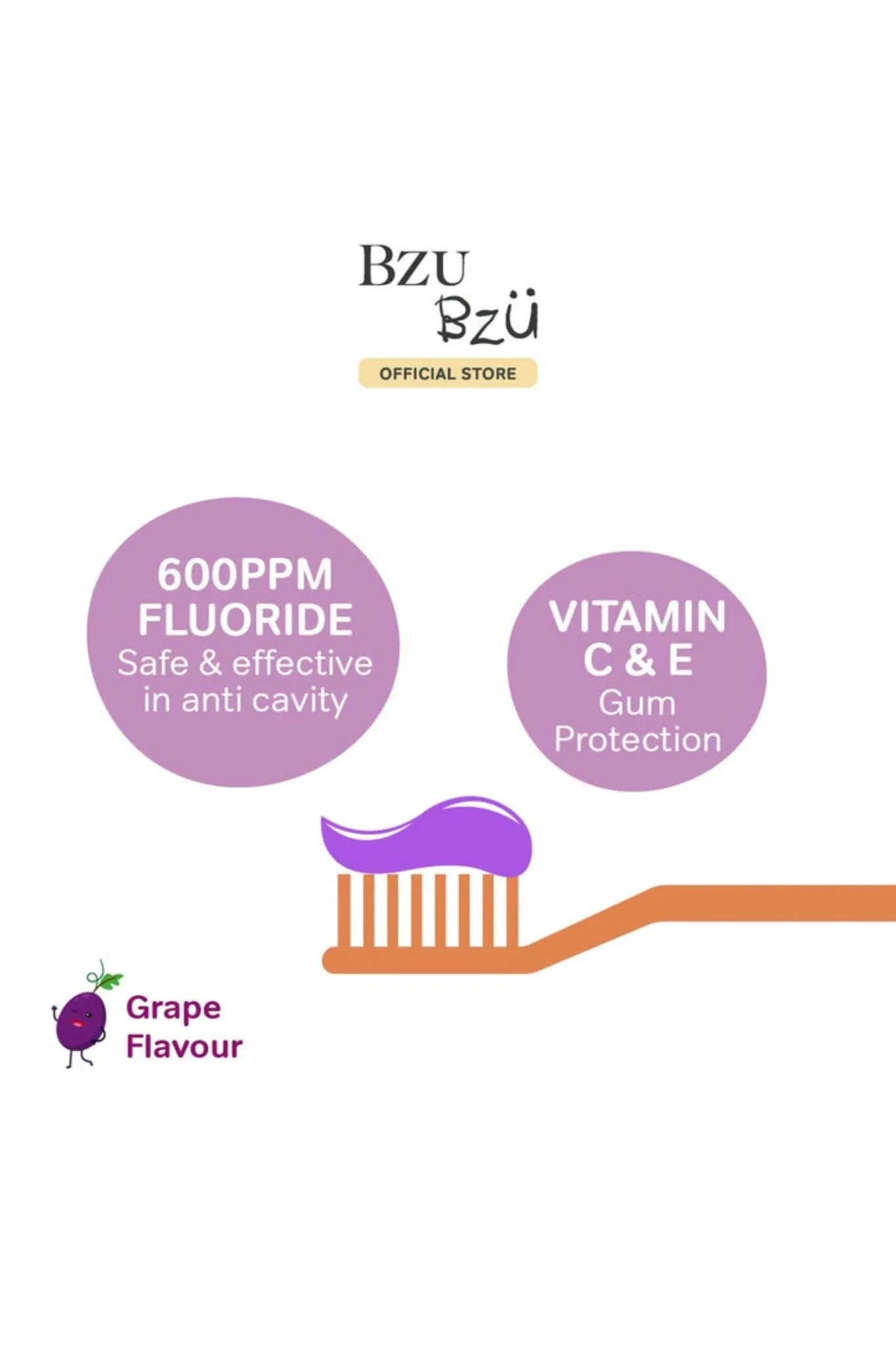 Bzu Bzu Toothpaste 50ml