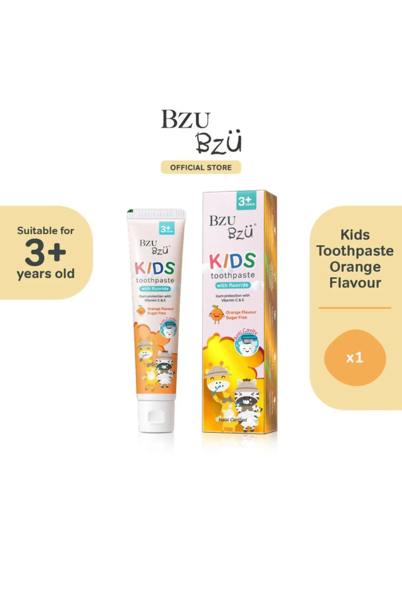 Bzu Bzu Toothpaste 50ml