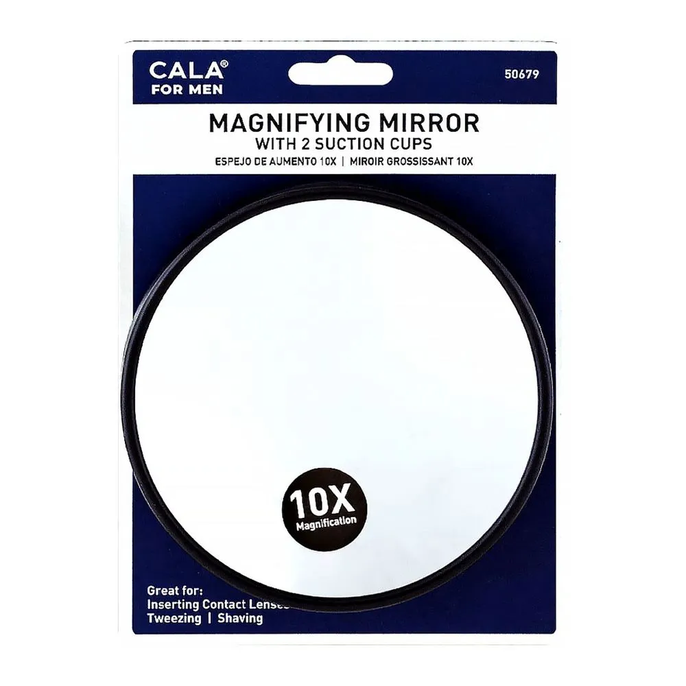 Cala Magnifying Mirror (10 X) W/ 2 Suction Cups