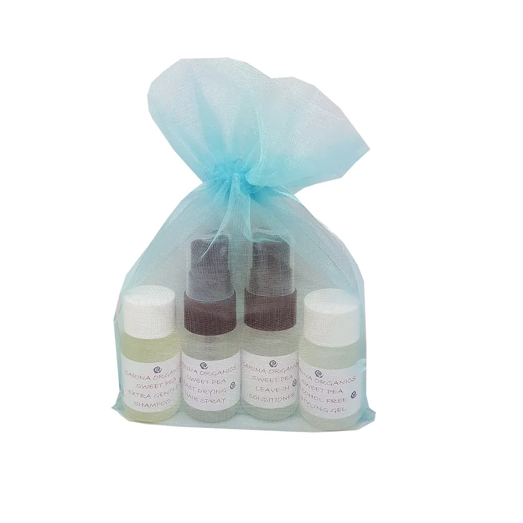 Carina Organics Sensitive Sample Kit - Hair