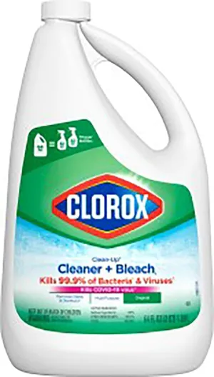 Clorox 01151 Cleaner Refill, 64 oz Bottle, Liquid, Bleach, Citrus, Herbaceous, Pale Yellow :EA: QUANTITY: 1