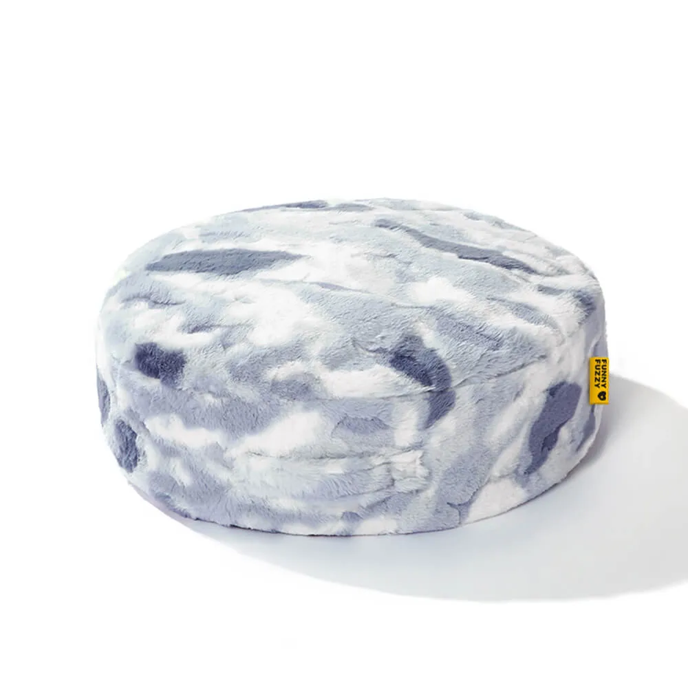 Cloudy Fluffy Calming Donuts Round Dog Beds