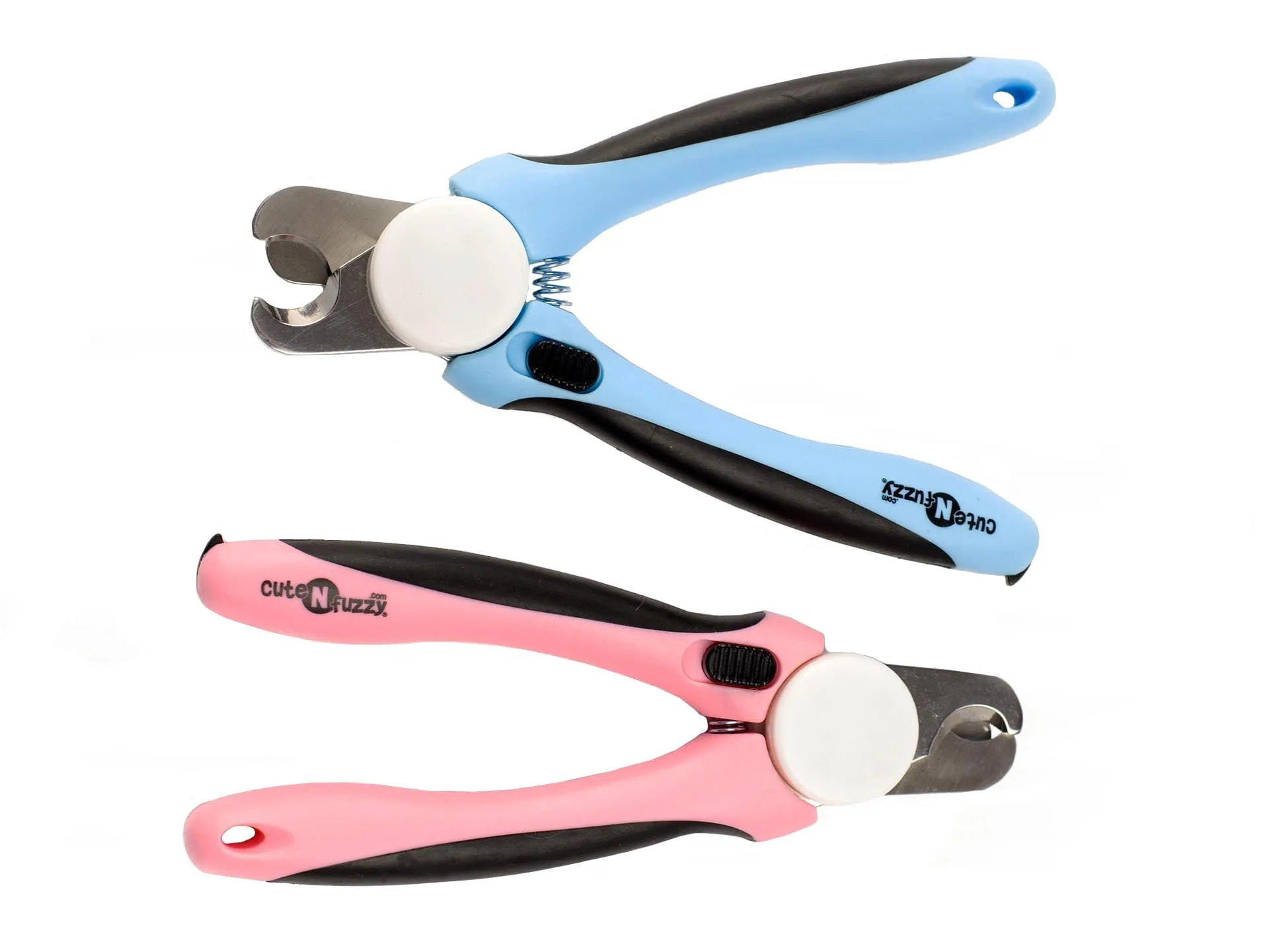 CuteNfuzzy Professional Heavy Duty Pet Nail Clipper with Nail File