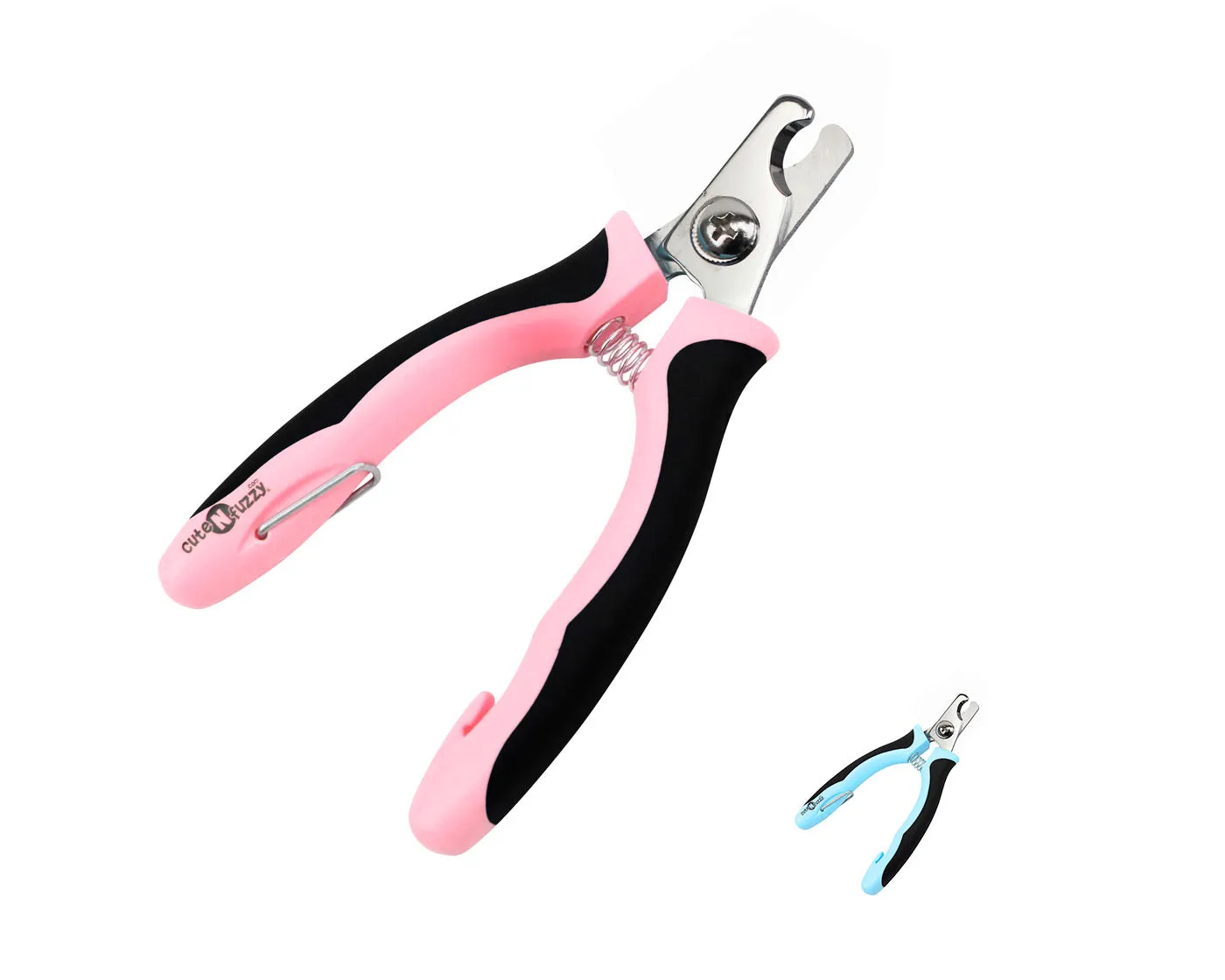 CuteNfuzzy Professional Pet Nail Clipper w/ Bent Blade Medium