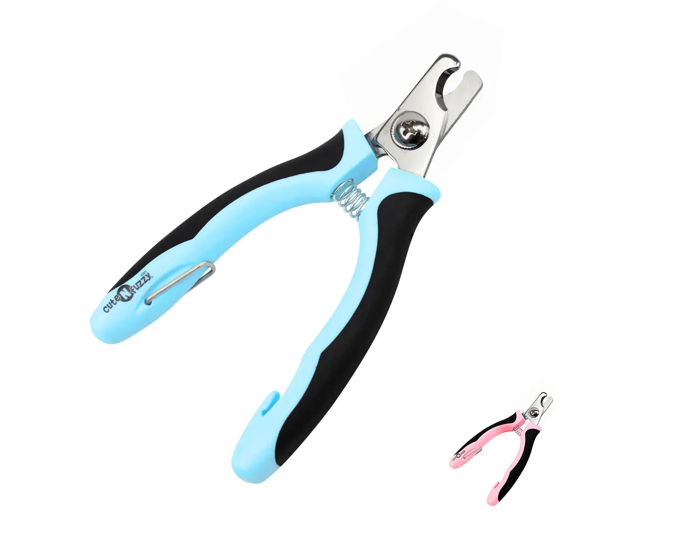 CuteNfuzzy Professional Pet Nail Clipper w/ Bent Blade Medium