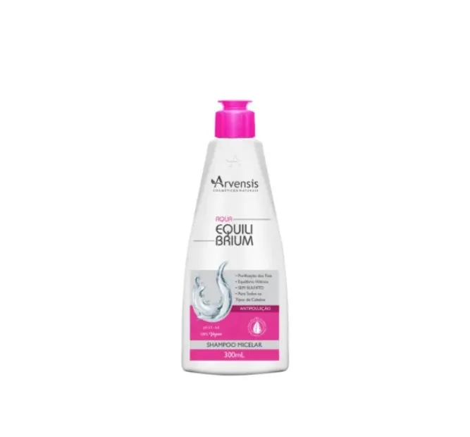 Equilibrium Micellar Shampoo Cleansing Hair Vegan Treatment 300ml - Arvensis