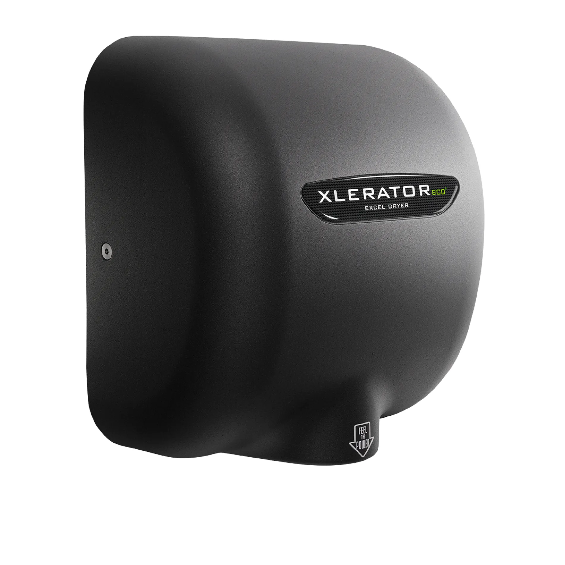 Excel Dryer XLERATOReco® XL-GRH-ECO (No Heat) Hand Dryer with HEPA Filter - Textured Graphite Epoxy on Zinc Alloy High Speed Automatic Surface-Mounted