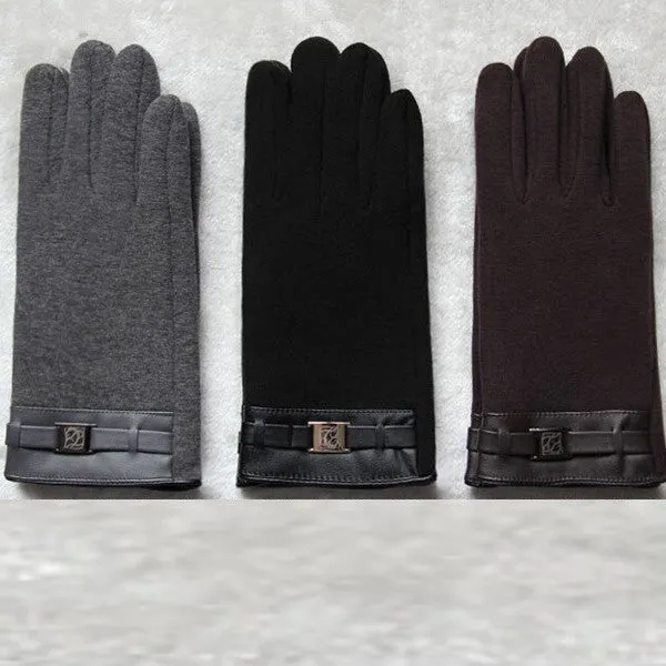 Fashion New Winter Warm Men's Gloves/Mitten ipad/iphone Touch Gloves Plus Velvet Drive Gloves