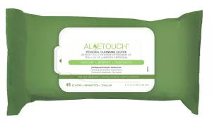 FitRight Aloe Scented Wet Wipes, Flip Top Lid (case of 576)