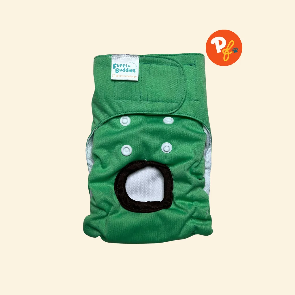 Furri Buddies - Green Female Wrap