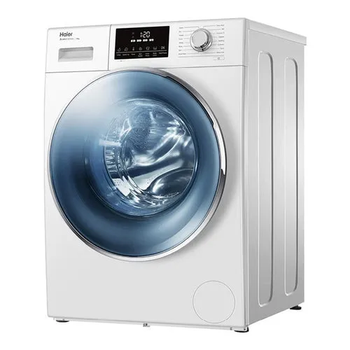 Haier - Front Load Washer White 10kg - HWF10DW1