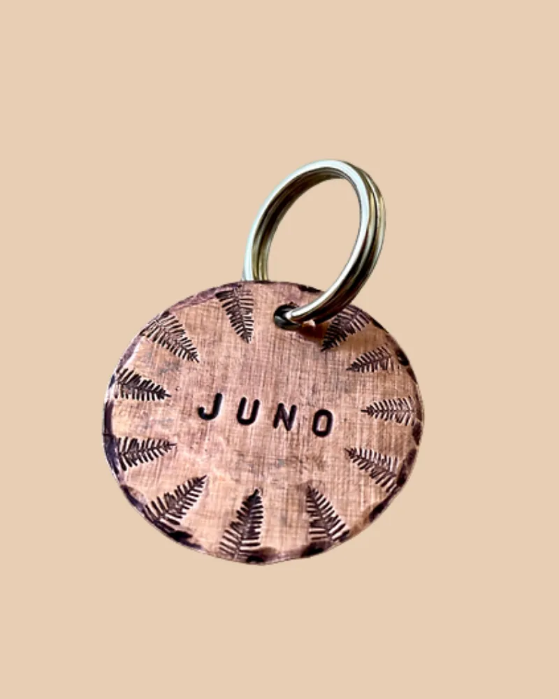 Juno Forest Custom Dog ID Tag (Custom/Drop-Ship) (Made in the USA)