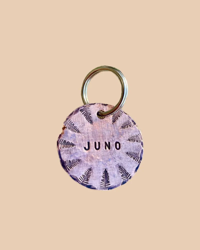 Juno Forest Custom Dog ID Tag (Custom/Drop-Ship) (Made in the USA)