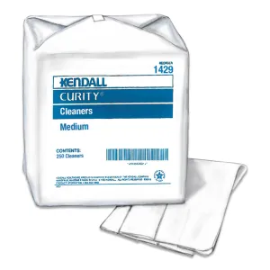 Kendall 1429 Curity Cleaners Medium (7-1/2" x 13-1/2") Cleaners - Box of 250