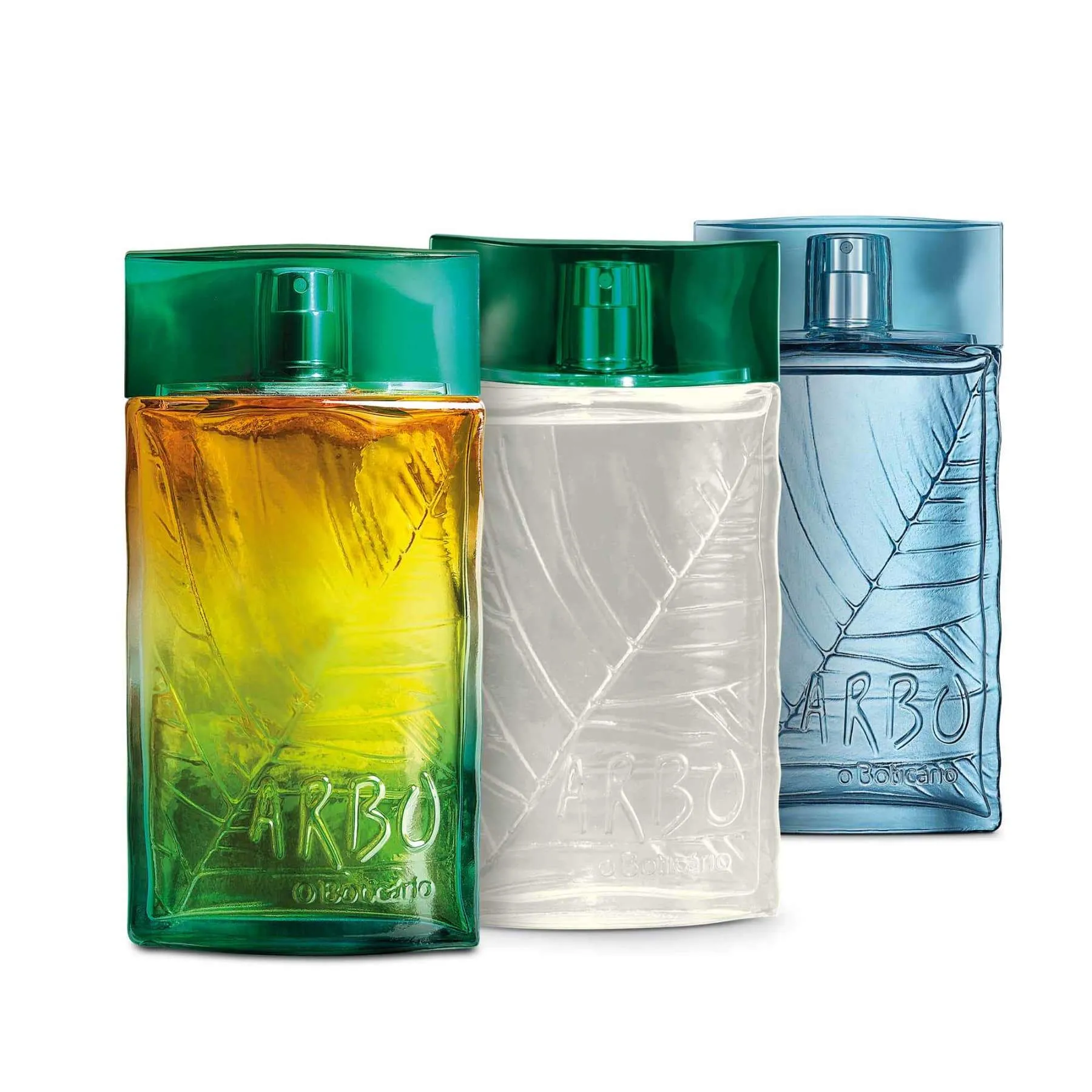 Kit Arbo Deodorant Cologne: Arbo 100ml   Arbo Liberté 100ml   Arbo Ocean 100ml - o Boticario