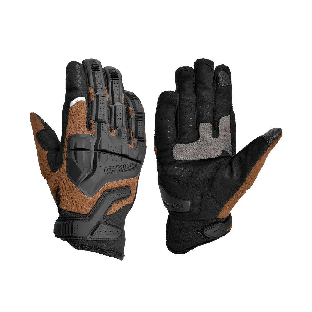 KOMINE GK-247 ADVENTURE MOTORCYCLE MESH GLOVES