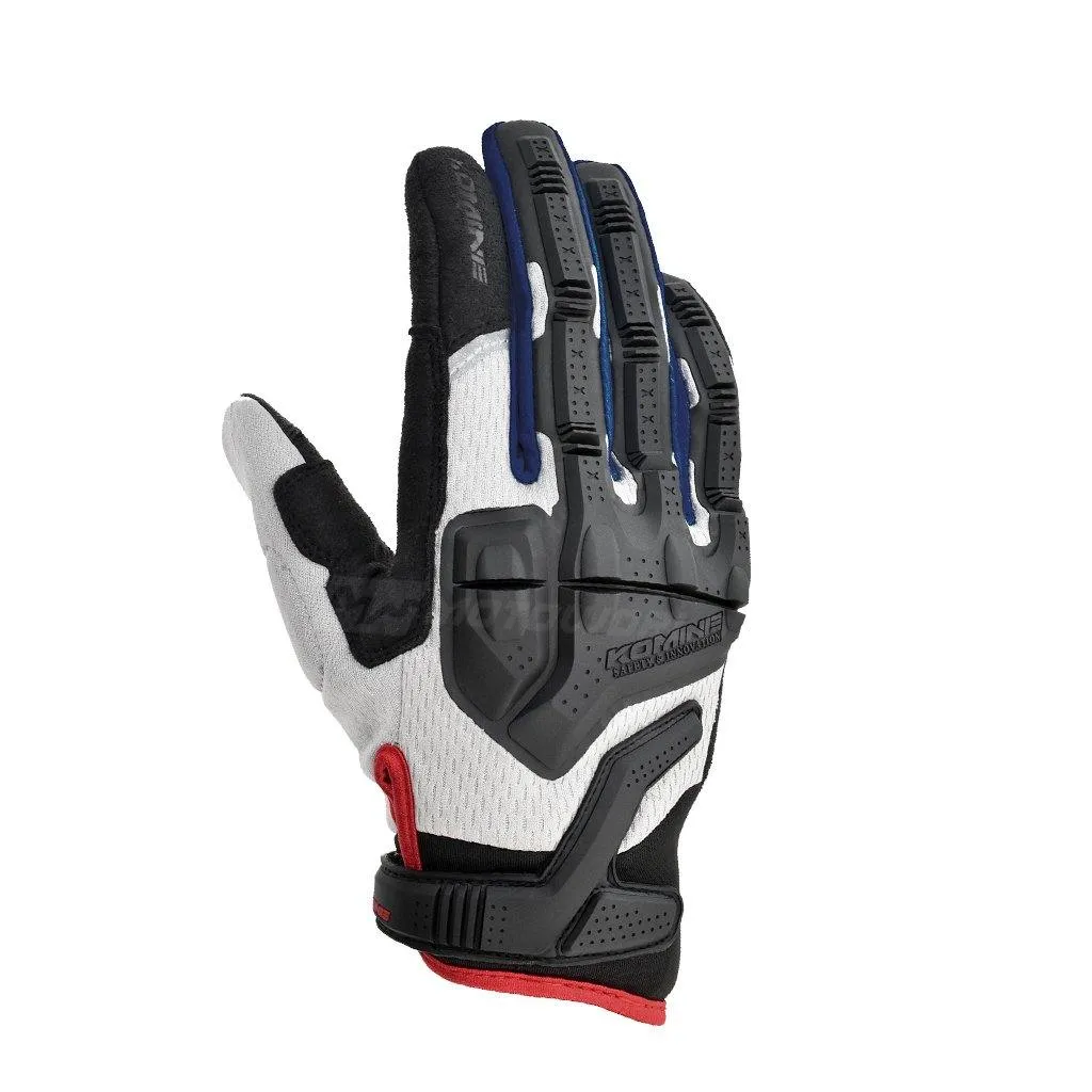 KOMINE GK-247 ADVENTURE MOTORCYCLE MESH GLOVES