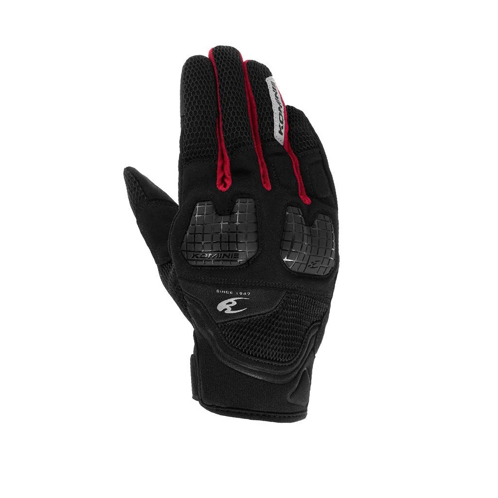 KOMINE GK-2503 3D MESH PROTECT MOTORCYCLE GLOVES