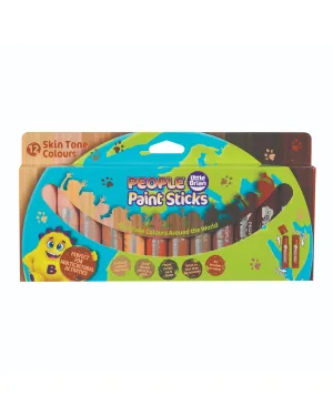 Little Brian Paint Sticks People Paint Sticks 12 Pack