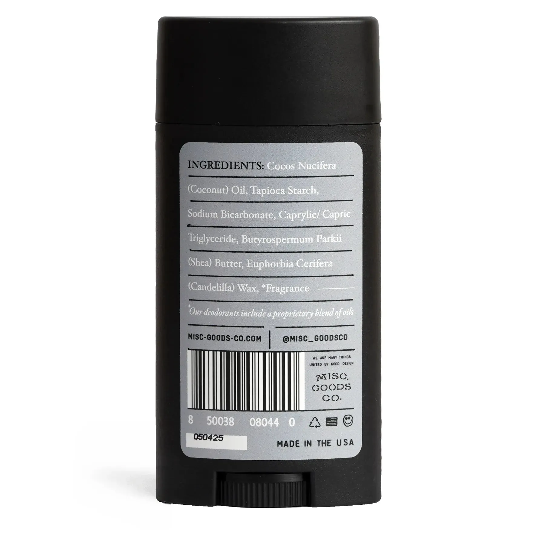 Misc. Goods Co. Grey Haven Natural Deodorant