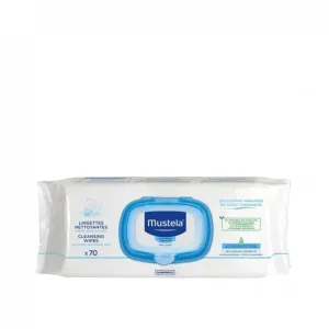 Mustela Cleansing Wipes Delicately Fragranced - 70ct