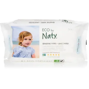 Naty, Sensitive Wipes, Unscented, 56 Wipes