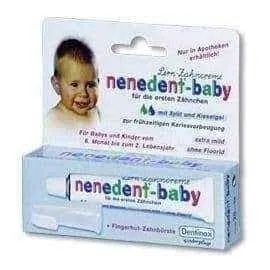 NENEDENT-BABY toothpaste   silicone brush for children