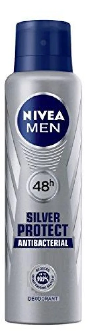 NIVEA MEN Silver Protect Antibacterial Deodorant Spray 150ml