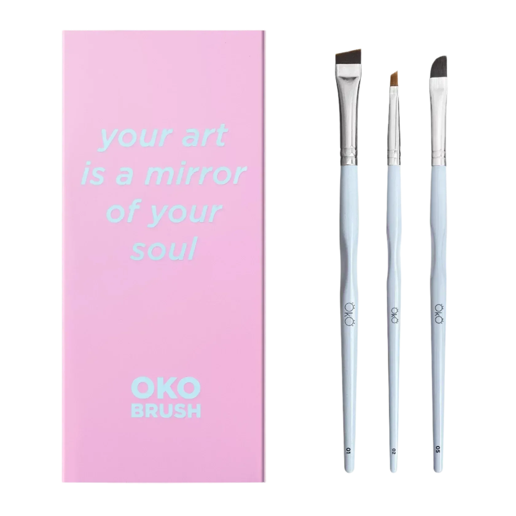 OkO - "Your Art is a Mirror to Your Soul" Brush Set