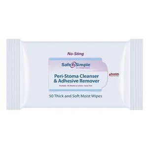 Peri-Stoma Cleanser and Adhesive Remover Wipe