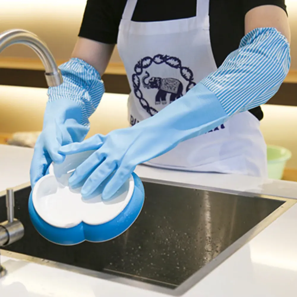 Premium Dishwashing Cleaning Gloves Magic Scrubber