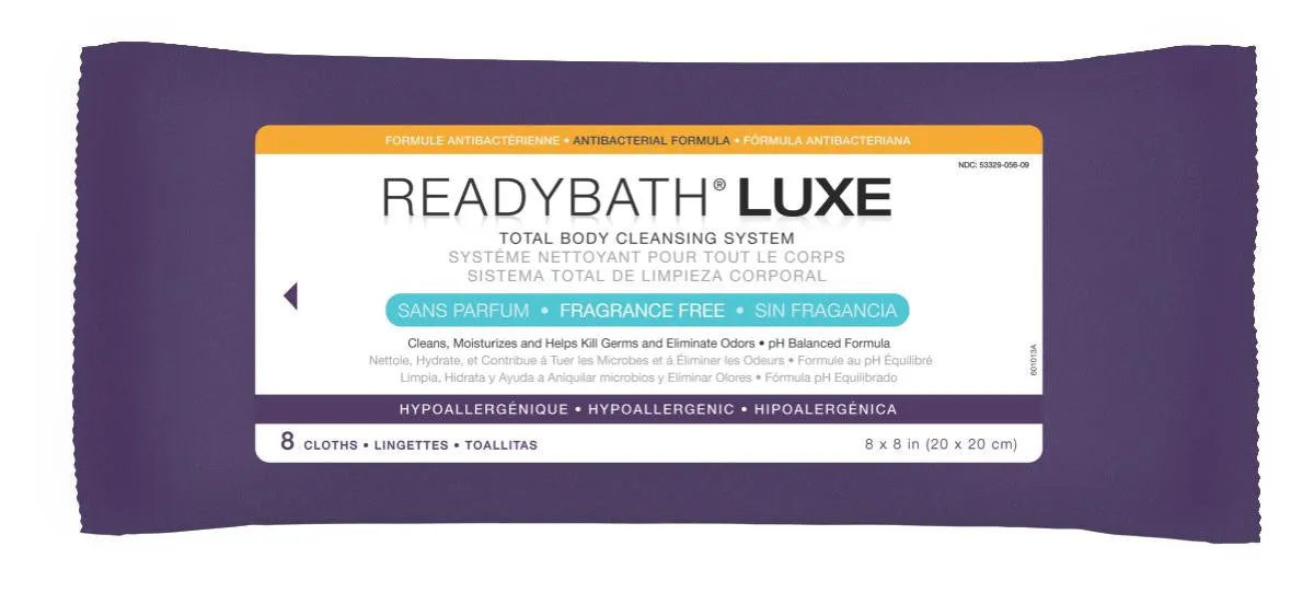 ReadyBath LUXE Total Body Cleansing Heavyweight Washcloths (24 Per Case)