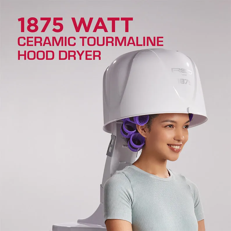 RED by KISS Ceramic Tourmaline Professional Hair Hood Dryer [1875WATT] #BOD04