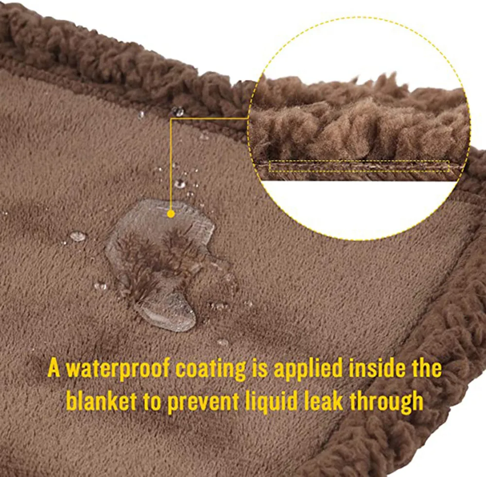 Reversible Waterproof Pet Blanket for Furniture Protection