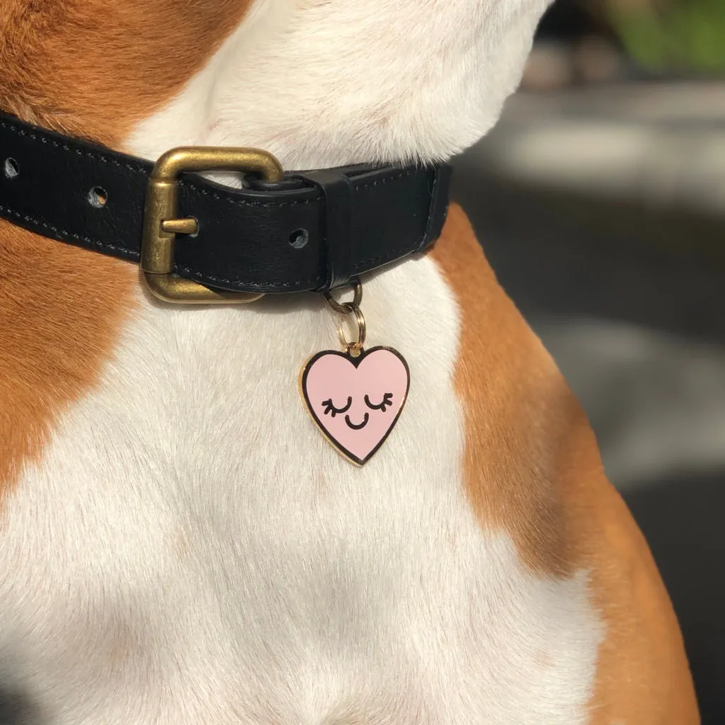 Smiling Heart ID Tag (Custom)