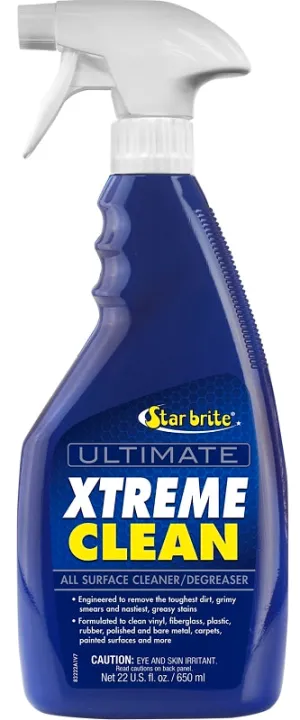 Star brite 832 Series 083222P Ultimate Xtreme Clean, Liquid, Clear, 22 oz, Spray Bottle :EA: QUANTITY: 1