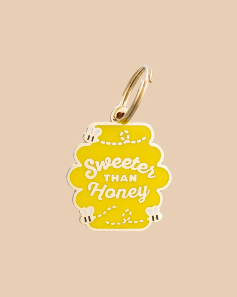 Sweeter Than Honey ID Tag (Custom/Drop-Ship)